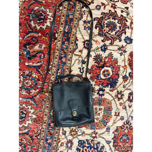 Vintage Coach Willis Station Bag Black Leather Crossbody Purse
USA Read